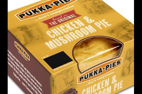 Pukka’s retro chicken pies